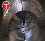 Welded Round Stainless Steel Tubing Coil ASTM A249/A269 For Beer Drinks Evaporator