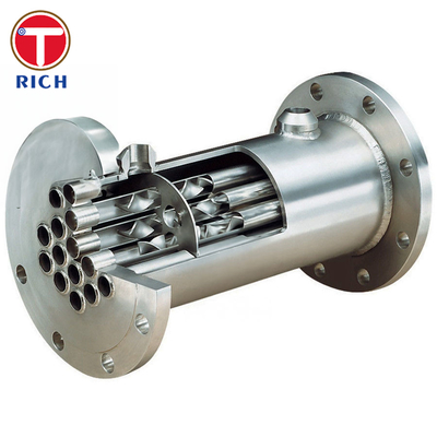 سعر جيد GB/T 24590 12Cr18Ni9 أنابيب الفولاذ المقاوم للصدأ أنابيب معززة لمبادل الحرارة الفعال الانترنت