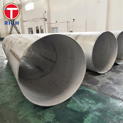سعر جيد ASTM A409 TP201 أنابيب الفولاذ المقاوم للصدأ الأوستنيتية ذات القطر الكبير المطاومة للخدمة التآكلية أو عالية درجة الحرارة الانترنت