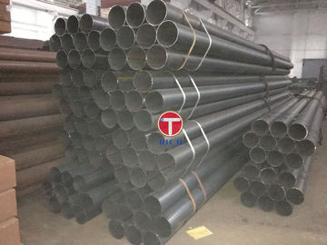سعر جيد Q345A Q345B GB / T3091 أنابيب الصلب الملحومة المتفجرات من مخلفات الحرب لضغط منخفض السوائل التسليم الانترنت