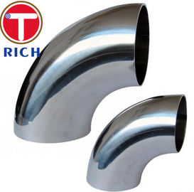 سعر جيد 90 درجة LR الكوع الأنبوب بالقطع ASME B16.9 316L 304L سلس الفولاذ المقاوم للصدأ الانترنت