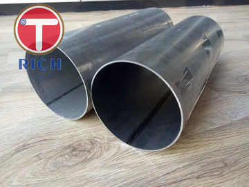 سعر جيد OD 127mm قطر كبير العادم الملحومة ASTM A554 أنابيب الصلب للسيارات الانترنت