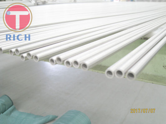 سعر جيد 0.28mm مبادل حراري مثقوب أنابيب الصلب المزدوجة الانترنت