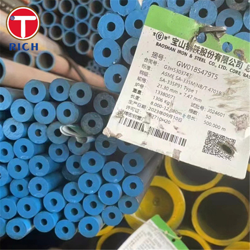ASTM A333 SA333 Gr.1 أنبوب بلا خيوط أنبوب فولاذ الكربون للخدمة في درجات الحرارة المنخفضة