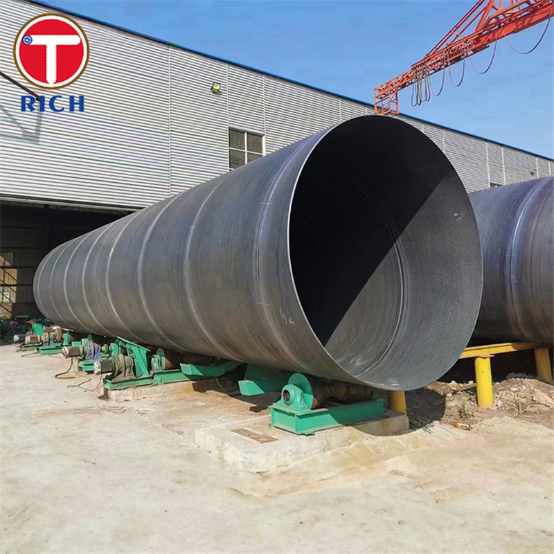 ASTM A139 الدرجة B أنبوب فولاذي مصفح قوس التفاعل الكهربائي أنبوب فولاذي مصفح لتزويد المياه
