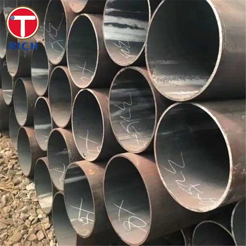 ASTM A672 A50 أنبوب فولاذي مصفح أنبوب فولاذي مصفح بالاندماج الكهربائي لخدمة الضغط العالي في درجات الحرارة المعتدلة