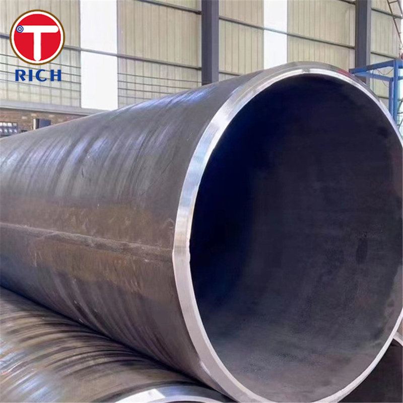 ASTM A672 A50 أنبوب فولاذي مصفح أنبوب فولاذي مصفح بالاندماج الكهربائي لخدمة الضغط العالي في درجات الحرارة المعتدلة