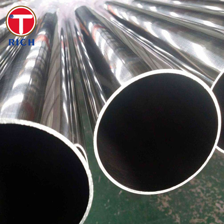 ASTM A928 S31200 أنابيب من الفولاذ المقاوم للصدأ مزدوجة الاندماج الكهربائي المطاوئ مع إضافة المعدن