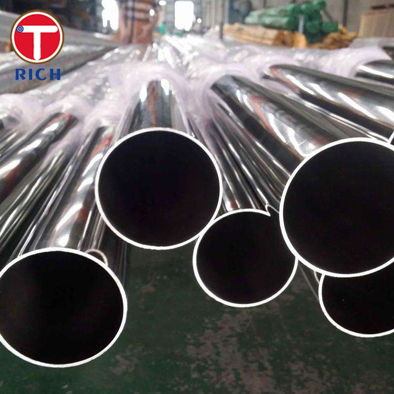 ASTM A928 S31200 أنابيب من الفولاذ المقاوم للصدأ مزدوجة الاندماج الكهربائي المطاوئ مع إضافة المعدن