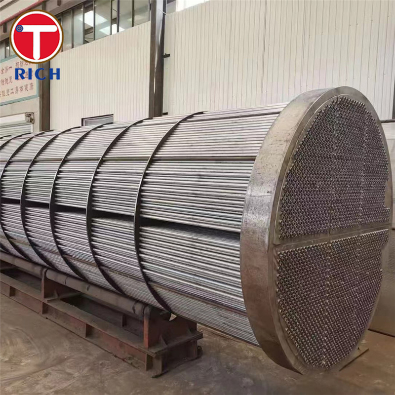 ASTM A688 304 أنابيب الفولاذ المقاوم للصدأ الأوستنيتية المطاوعة لمبادل الحرارة