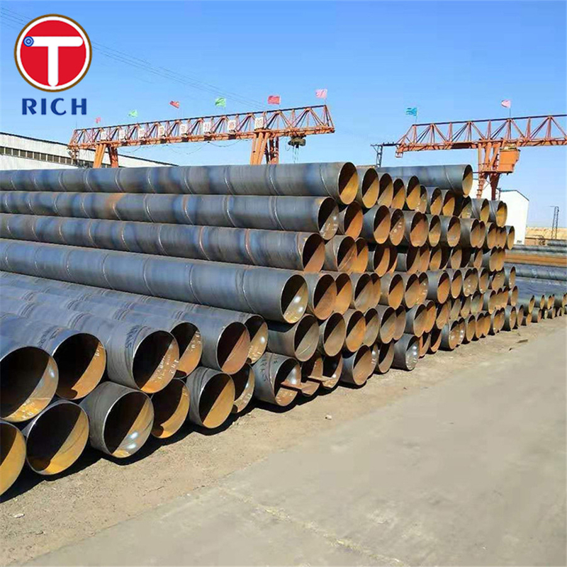 أنابيب لحام القوس الغارق BS 6323-7 SAW4 أنابيب الفولاذ المطاوئة لأغراض الهندسة العامة