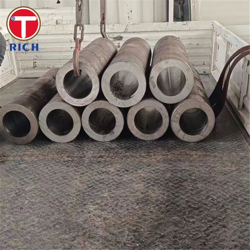 GB/T 3077 38CrMoAl أنابيب الفولاذ غير الملحومة المطاطية الساخنة أنابيب الفولاذ المصنوعة من سبائك لهيكل المبنى