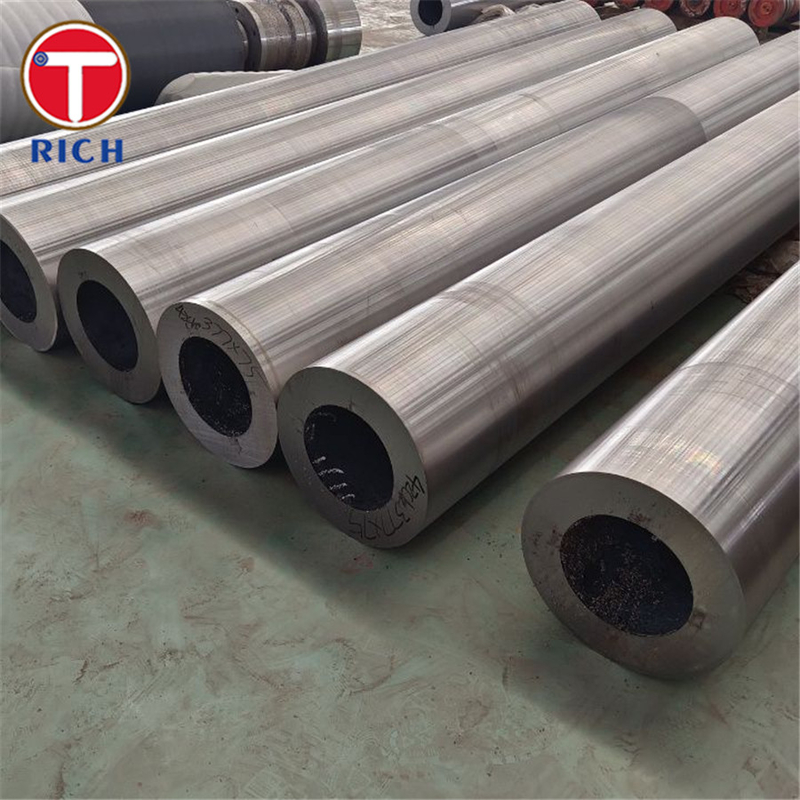 GB/T 3077 38CrMoAl أنابيب الفولاذ غير الملحومة المطاطية الساخنة أنابيب الفولاذ المصنوعة من سبائك لهيكل المبنى