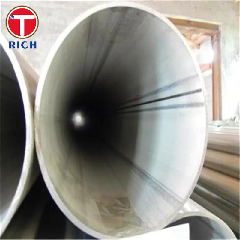 ASTM A358 304 أنابيب الفولاذ المقاوم للصدأ التفاعل الكهربائي أنابيب الفولاذ المقاوم للصدأ لحام لخدمة درجة الحرارة العالية