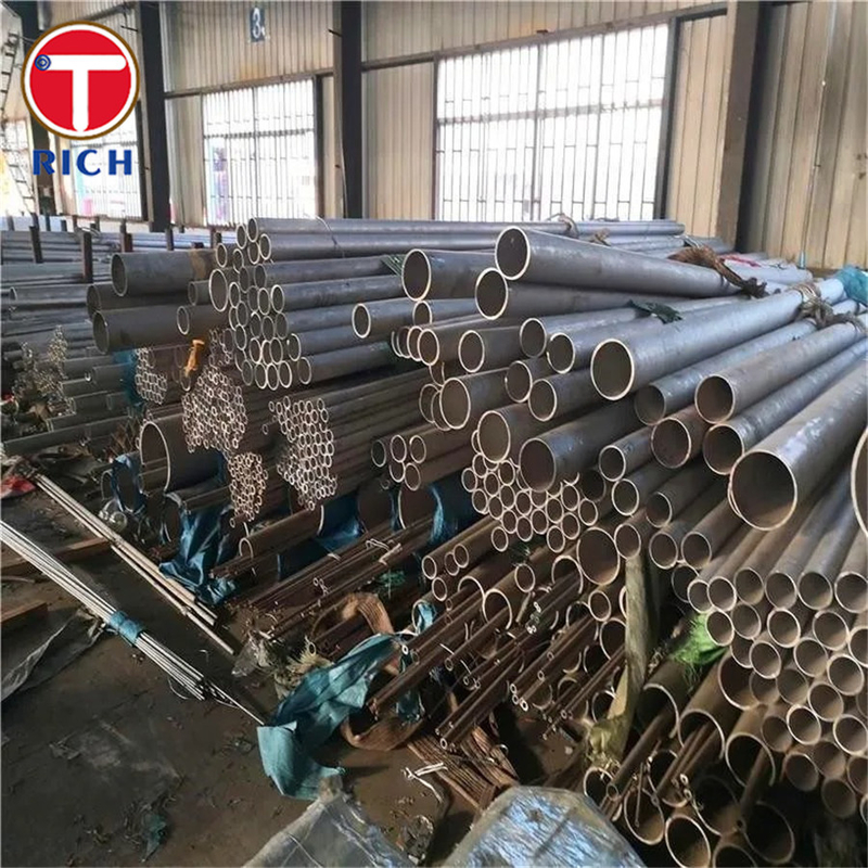 ASTM A358 304 أنابيب الفولاذ المقاوم للصدأ التفاعل الكهربائي أنابيب الفولاذ المقاوم للصدأ لحام لخدمة درجة الحرارة العالية