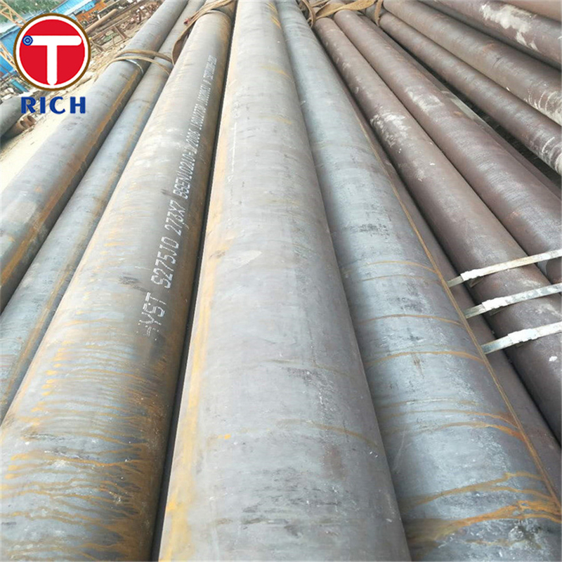 EN 10210-2 S355J0H هيكلية متداولة ساخنة أنابيب فولاذية غير سبائك