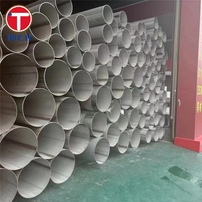 EN 10217-7 X2CrNi18-9 أنابيب الفولاذ المقاوم للصدأ أنابيب الفولاذ المطاوئة لأغراض الضغط