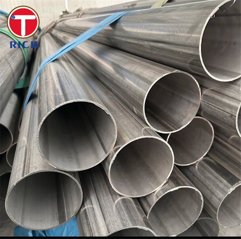 EN 10217-7 X2CrNi18-9 أنابيب الفولاذ المقاوم للصدأ أنابيب الفولاذ المطاوئة لأغراض الضغط