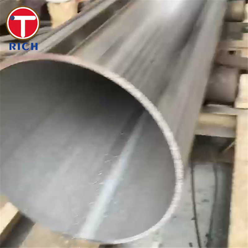 EN 10217-7 X2CrNi18-9 أنابيب الفولاذ المقاوم للصدأ أنابيب الفولاذ المطاوئة لأغراض الضغط
