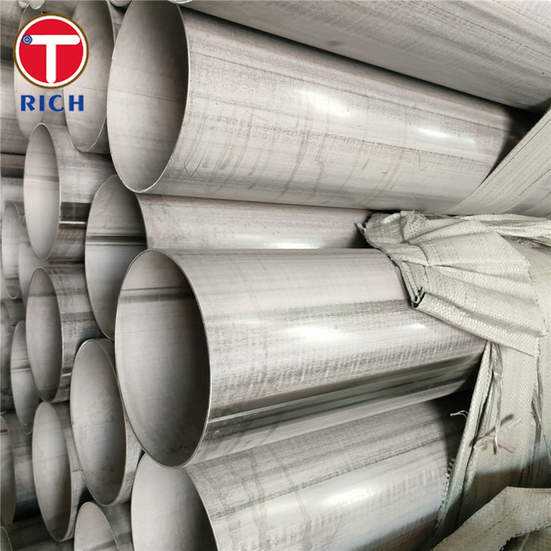 EN 10217-7 X2CrNi18-9 أنابيب الفولاذ المقاوم للصدأ أنابيب الفولاذ المطاوئة لأغراض الضغط
