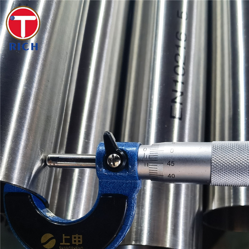 GB/T 28713 06Cr19Ni10 أنابيب الفولاذ المقاوم للصدأ أنابيب تحويل الحرارة المحسنة للمبادل الحراري