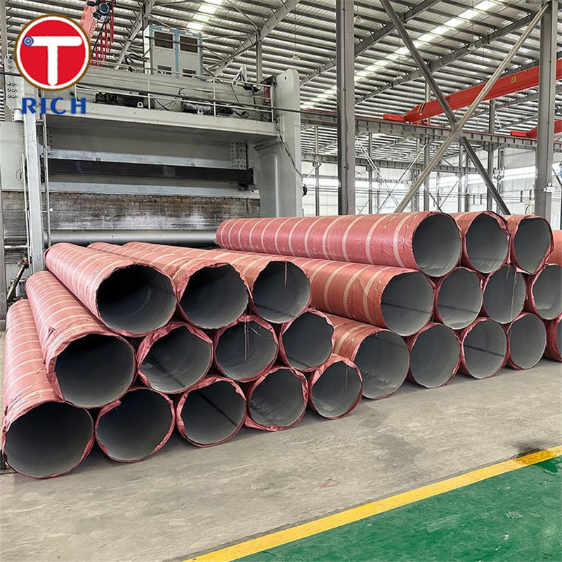 ASTM A1053 S41003 أنابيب الفولاذ المقاوم للصدأ مصفحة من الفولاذ المقاوم للصدأ للأغراض العامة