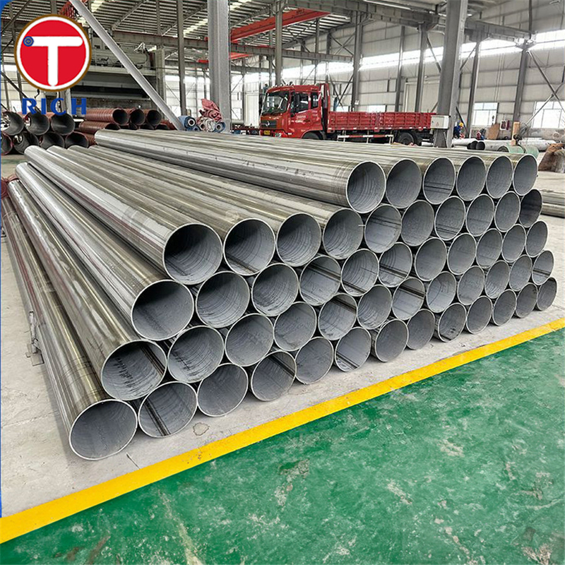 ASTM A1053 S41003 أنابيب الفولاذ المقاوم للصدأ مصفحة من الفولاذ المقاوم للصدأ للأغراض العامة