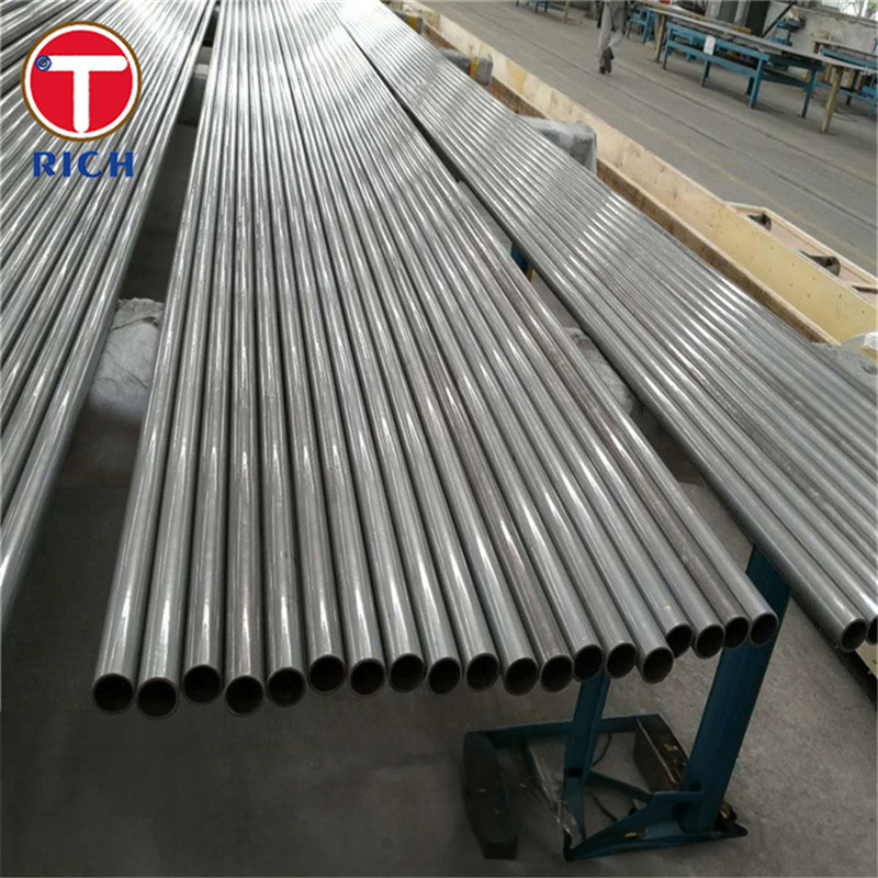 ASTM B675 N08367 أنابيب الفولاذ المقاوم للصدأ الحديد النيكل الكروم الموليبدينوم سبيكة الأنبوب المطاوئ للأغراض العامة