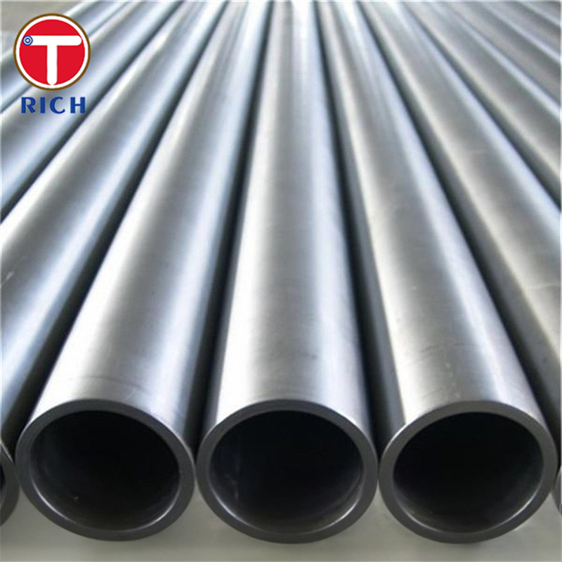 ASTM B675 N08367 أنابيب الفولاذ المقاوم للصدأ الحديد النيكل الكروم الموليبدينوم سبيكة الأنبوب المطاوئ للأغراض العامة