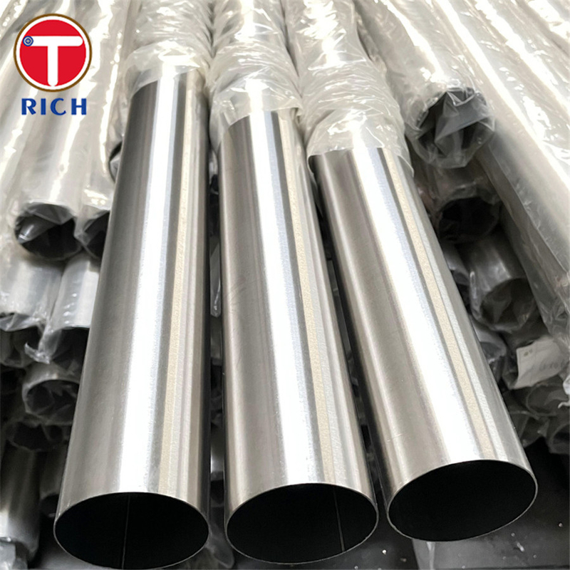 ASTM A182 304 أنابيب الفولاذ المقاوم للصدأ أنابيب الفولاذ المقاوم للصدأ الأوستنيتية لخدمة درجات الحرارة العالية