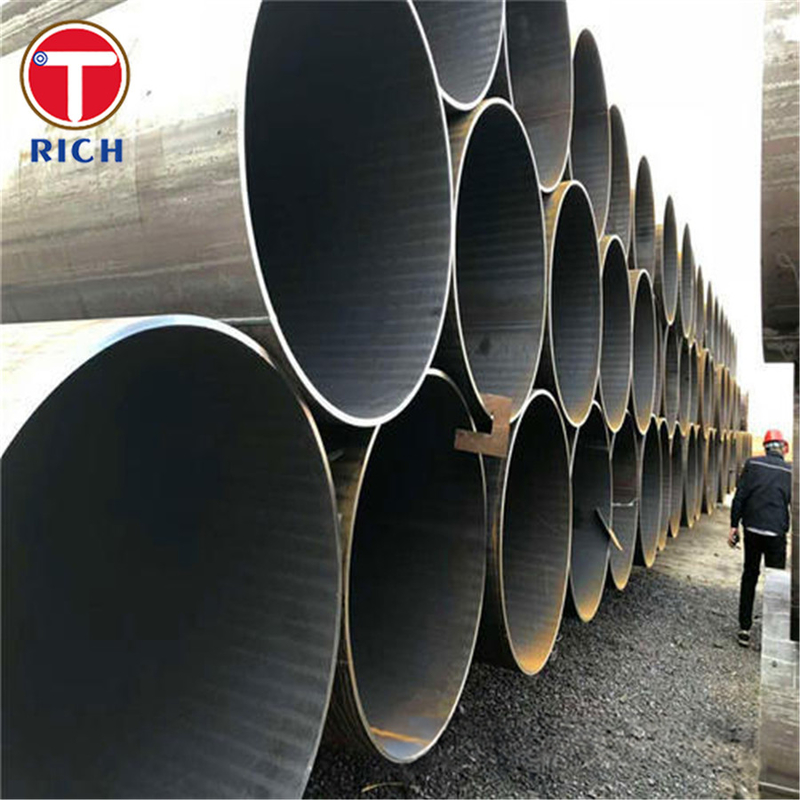 أنبوب الصلب المطاوئ ASTM A53 الأسود المغطى بالزنك في الغطاء الساخن للأغراض العامة