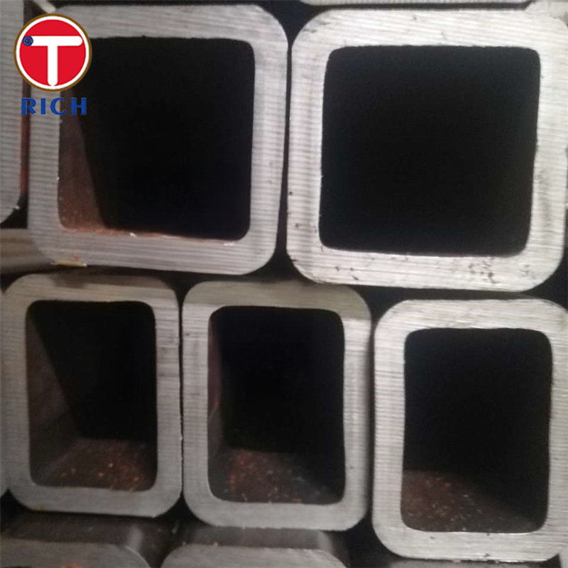 JIS G3466 STKR400 أنابيب الفولاذ الهيكلية الفولاذ الكربوني مربع وأنبوبات مستطيلة للبنية العامة