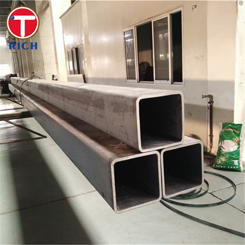 JIS G3466 STKR400 أنابيب الفولاذ الهيكلية الفولاذ الكربوني مربع وأنبوبات مستطيلة للبنية العامة