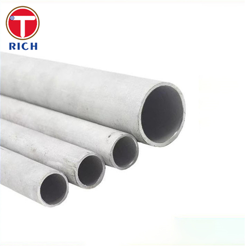ASTM A778 TP304L أنابيب الفولاذ المقاوم للصدأ مصفوفة غير مطوية أوستينيتية أنابيب الفولاذ المقاوم للصدأ للطبية