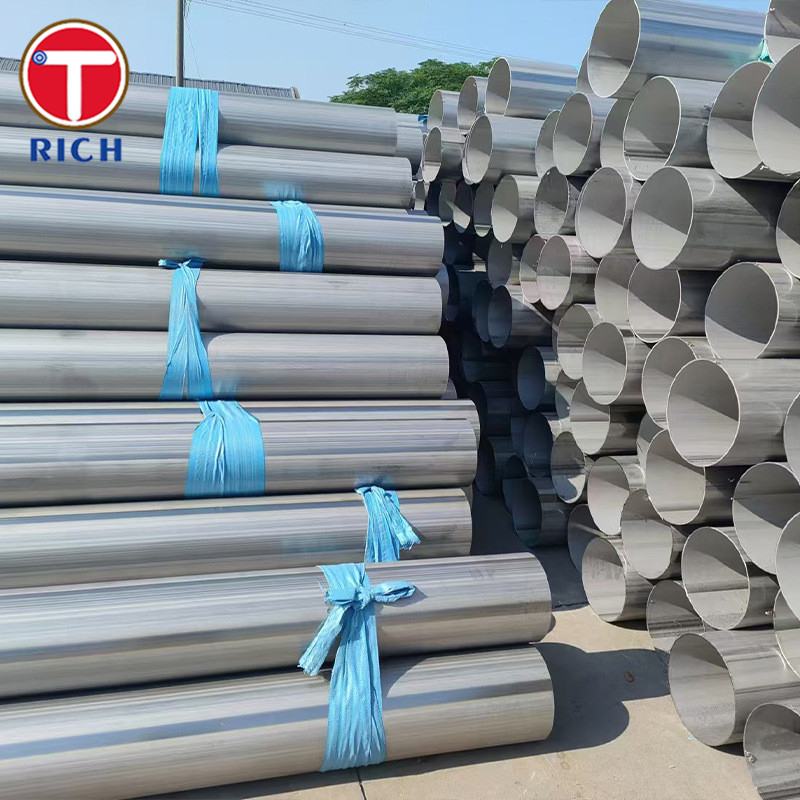ASTM A778 TP304L أنابيب الفولاذ المقاوم للصدأ مصفوفة غير مطوية أوستينيتية أنابيب الفولاذ المقاوم للصدأ للطبية