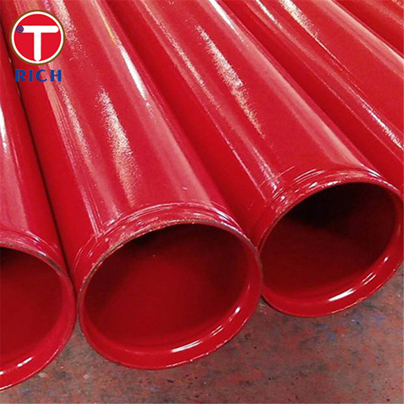 ASTM A978 أنابيب الفولاذ المغلفة بالبلاستيك أنابيب الفولاذ المصفوفة بالأضلاع المركبة المغلفة بالبولي إيثيلين