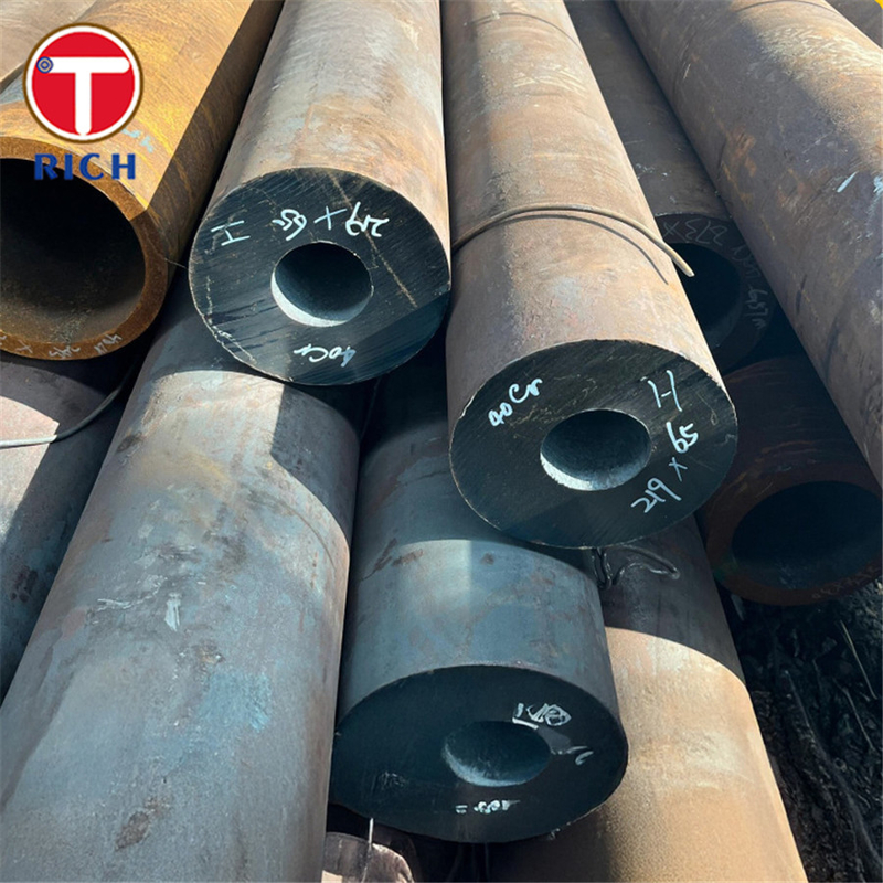 ASTM A335 P91 سبيكة الفولاذ أنابيب بلا خيوط أنابيب كروم مولي لخدمة درجات الحرارة العالية