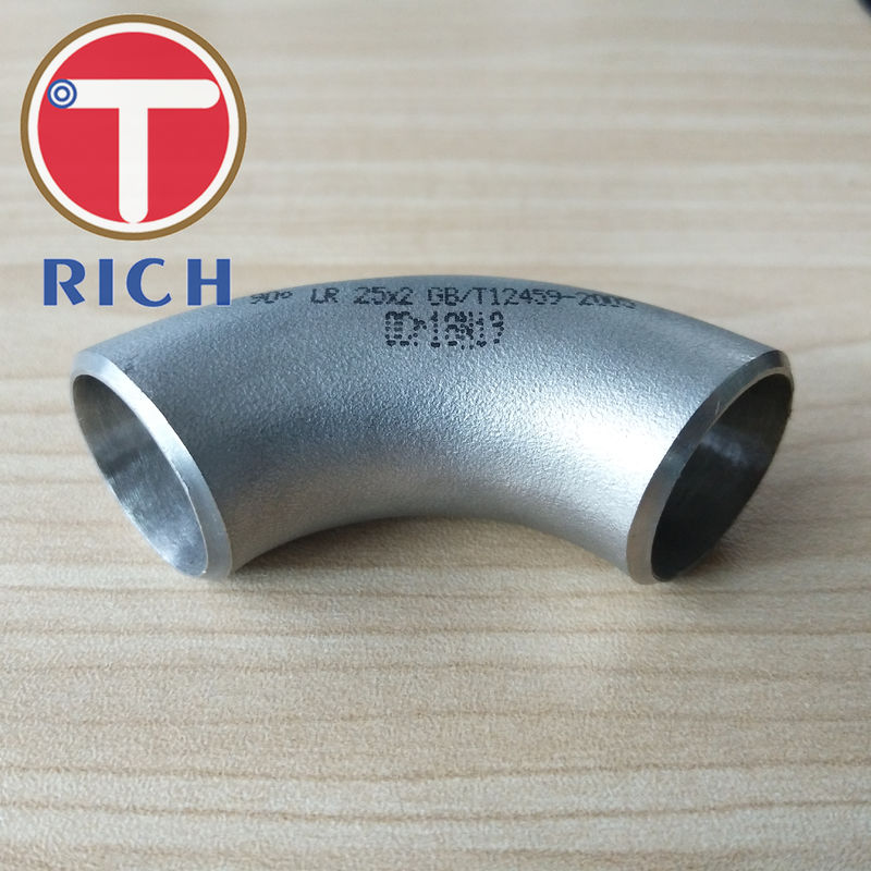 90 درجة LR الكوع الأنبوب بالقطع ASME B16.9 316L 304L سلس الفولاذ المقاوم للصدأ