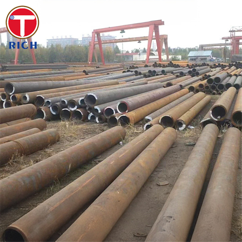 ASTM A1020 الدرجة C أنبوب الفولاذ الكربوني المانغنيزي أنبوب الفولاذ الخالي من اللمسات للكايلر ومبادل الحرارة