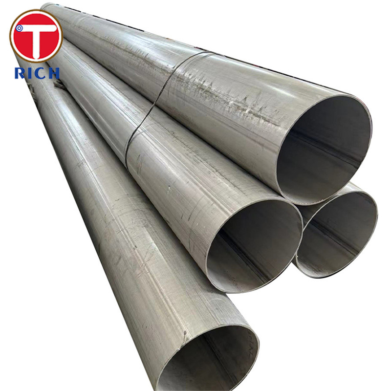 EN 10296-2 X2CrNi12 الأنابيب المستديرة المطاومة الأنابيب الدائرية المطاومة من الفولاذ للهندسة العامة