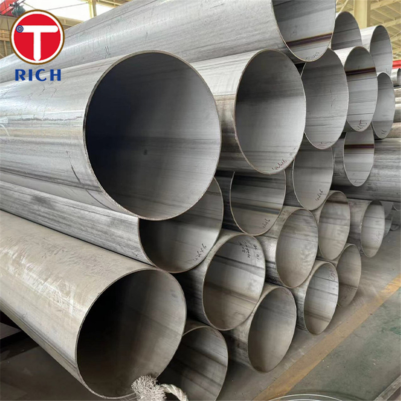 EN 10296-2 X2CrNi12 الأنابيب المستديرة المطاومة الأنابيب الدائرية المطاومة من الفولاذ للهندسة العامة