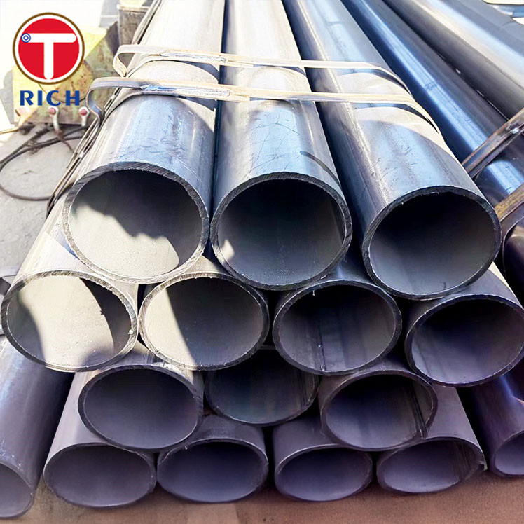 DIN 1628 ST37.4 أنابيب مصفحة المقاومة الكهربائية أنابيب الفولاذ غير السبائك المصفحة لطلبات خاصة