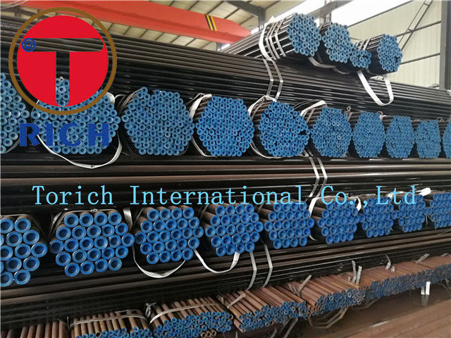 جولة ERW Q235 يلحم أنابيب الصلب ، أسود رسمت Erw أنابيب الصلب جيجابايت / t9711-2011 Psl1