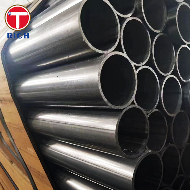 EN 10305-3 28Mn6 أنبوب فولاذ الكربون الملحوم بالبرد بحجم 30 - 426 مم قطر خارجي للتطبيقات الدقيقة