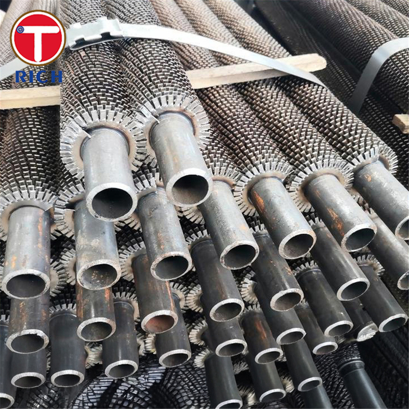 أنبوب ذو زعانف حلزونية لمبادلات الحرارة الصناعية بكفاءة نقل حرارة عالية وترابط زعانف قوي