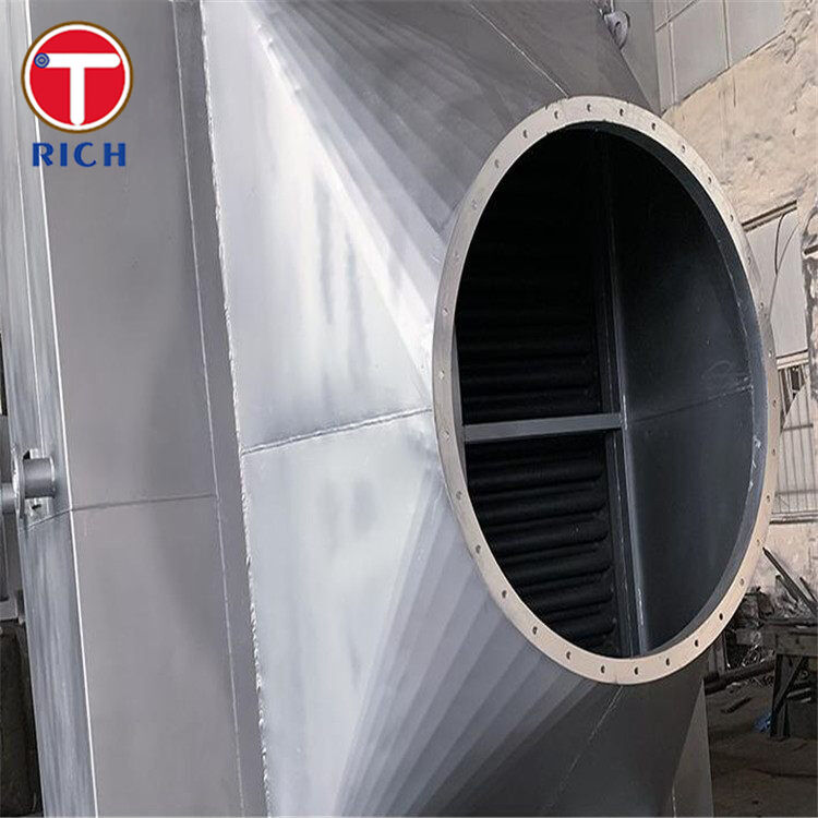 أنبوب الألومنيوم L-Foot Tension Wound L-Type Fin لمبادلات الحرارة المقاومة للتآكل