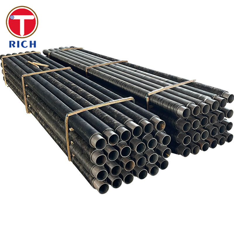 أنبوب الألومنيوم L-Foot Tension Wound L-Type Fin لمبادلات الحرارة المقاومة للتآكل