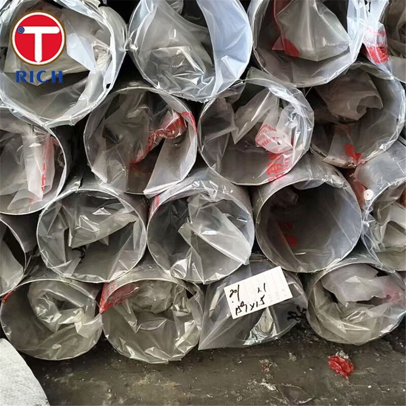 أنابيب دقيقة غير ملحومة من الفولاذ المقاوم للصدأ ASTM A312 TP317L مع مقاومة معززة للتآكل بالكلوريد وتكامل لحام منخفض الكربون