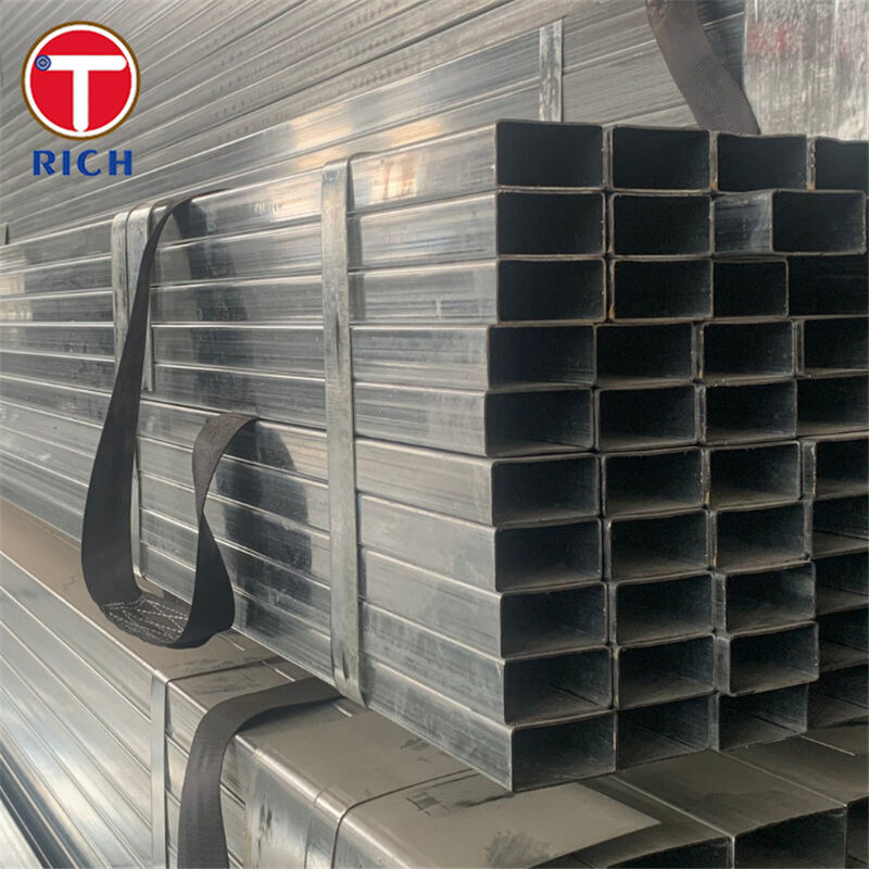 Q235 أنابيب مربعة لحامية من الصلب الهيكلي الكربوني للتطبيقات المعمارية مع خيارات سحب البارد والصلب الساخن