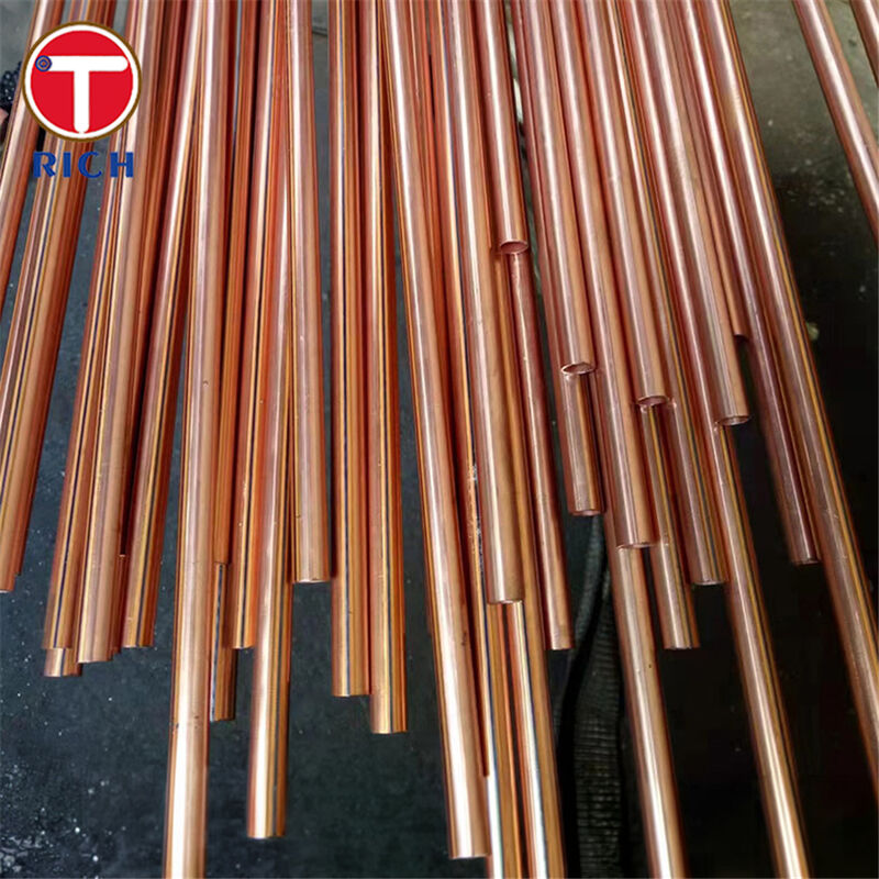 SAE J527 الأنابيب المربوطة بالنحاس ذات القطر الخارجي 4.76-12.7 ملم لتطبيقات خطوط الفرامل